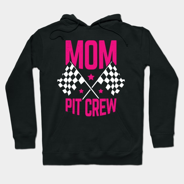 Mom Pit Crew Hoodie by Dolde08